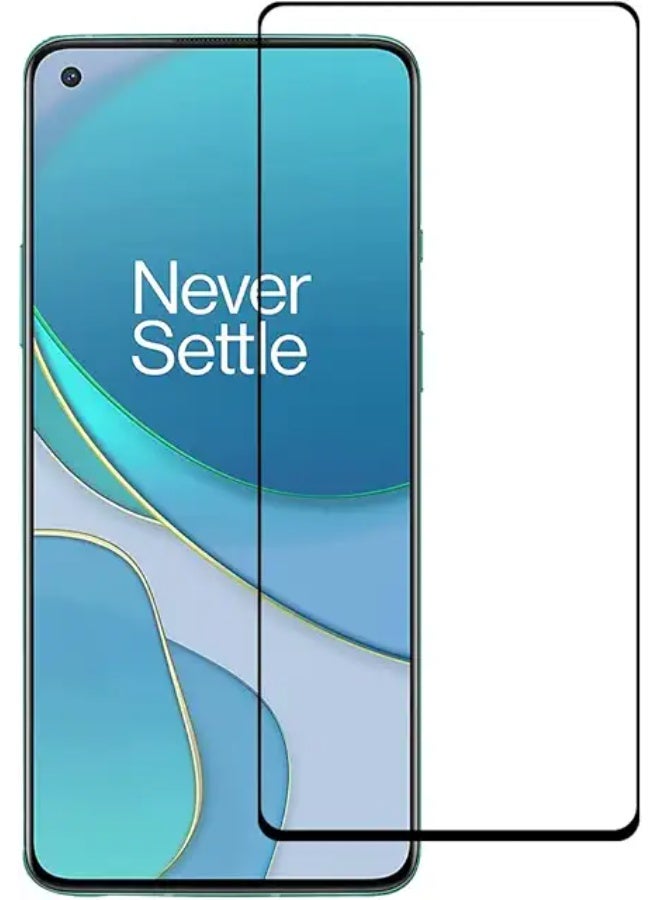 Screen Protector For OnePlus 8T , 5D  Tempered Glass Protector 9H Hardness, Bubble Free, HD Clear OnePlus 8T Screen Protector